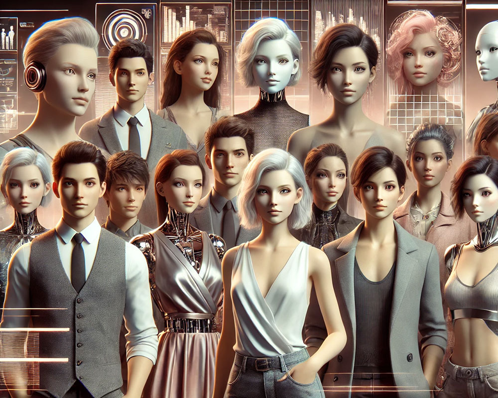 AI companion chat interface